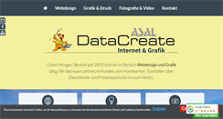 Desktop Screenshot of my.datacreate.de