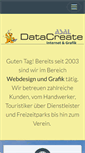 Mobile Screenshot of datacreate.de